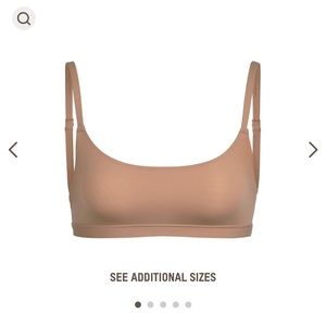 SKIMS - NWT Sienna Fits Everybody Scoop Bralette LARGE